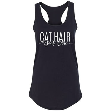 Cat Hair Don't Care Racerback Tank
