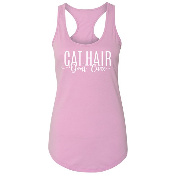 Cat Hair Don't Care Racerback Tank