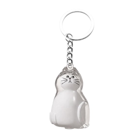 Cat Hair Storage Bottle Keychain,Cat Hair Keepsake Capsule Pendant, Cats Hair Storage Bottle,Cat Hair Memorial Pendant,Memorial Gifts Storage Bottle for for Collecting Pet Hair