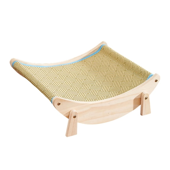 Cat Hammock Cat Bed All Four Seasons Durable Sleeping Chairs Portable Cat Rocking Chair Swing Chair for Pet Supplies Small Medium Cats Kitty Lattice
