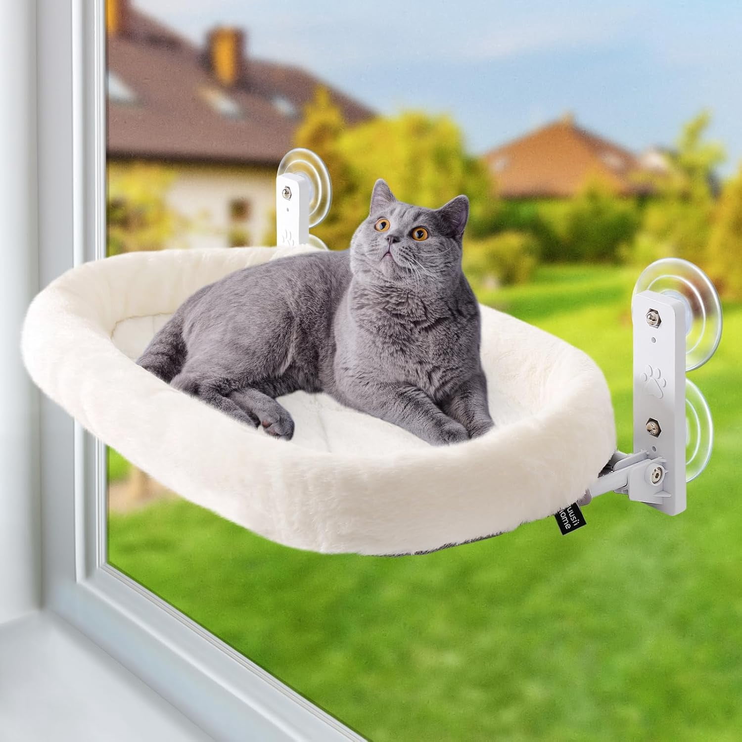 Curated visual reference: Cat Hammock Perch For Window Seat Bed Indoor Cats Lounger Photo Inspiration