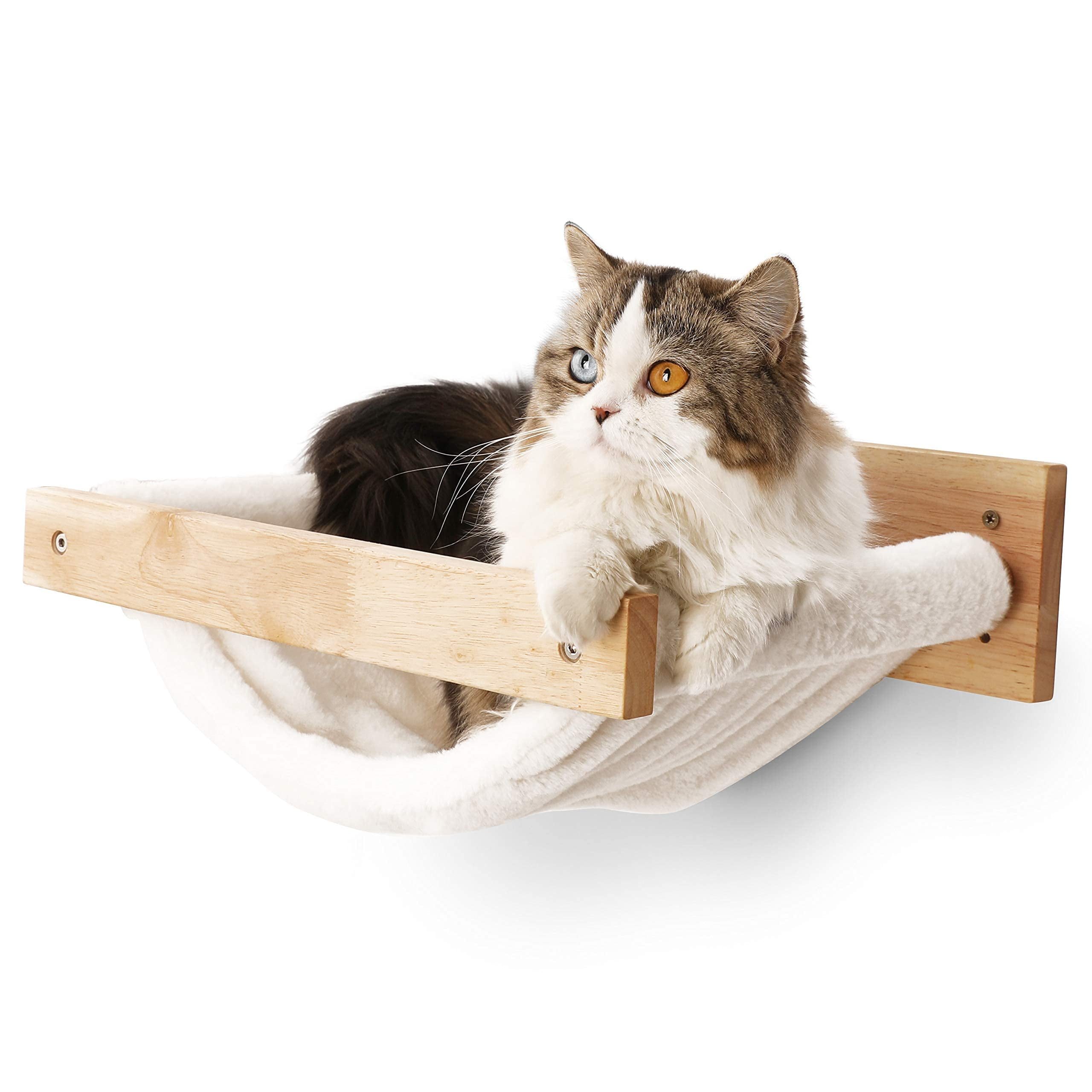 Cat Hammock Wall Mounted Large Cats Shelf Modern Beds and Perches Walmart