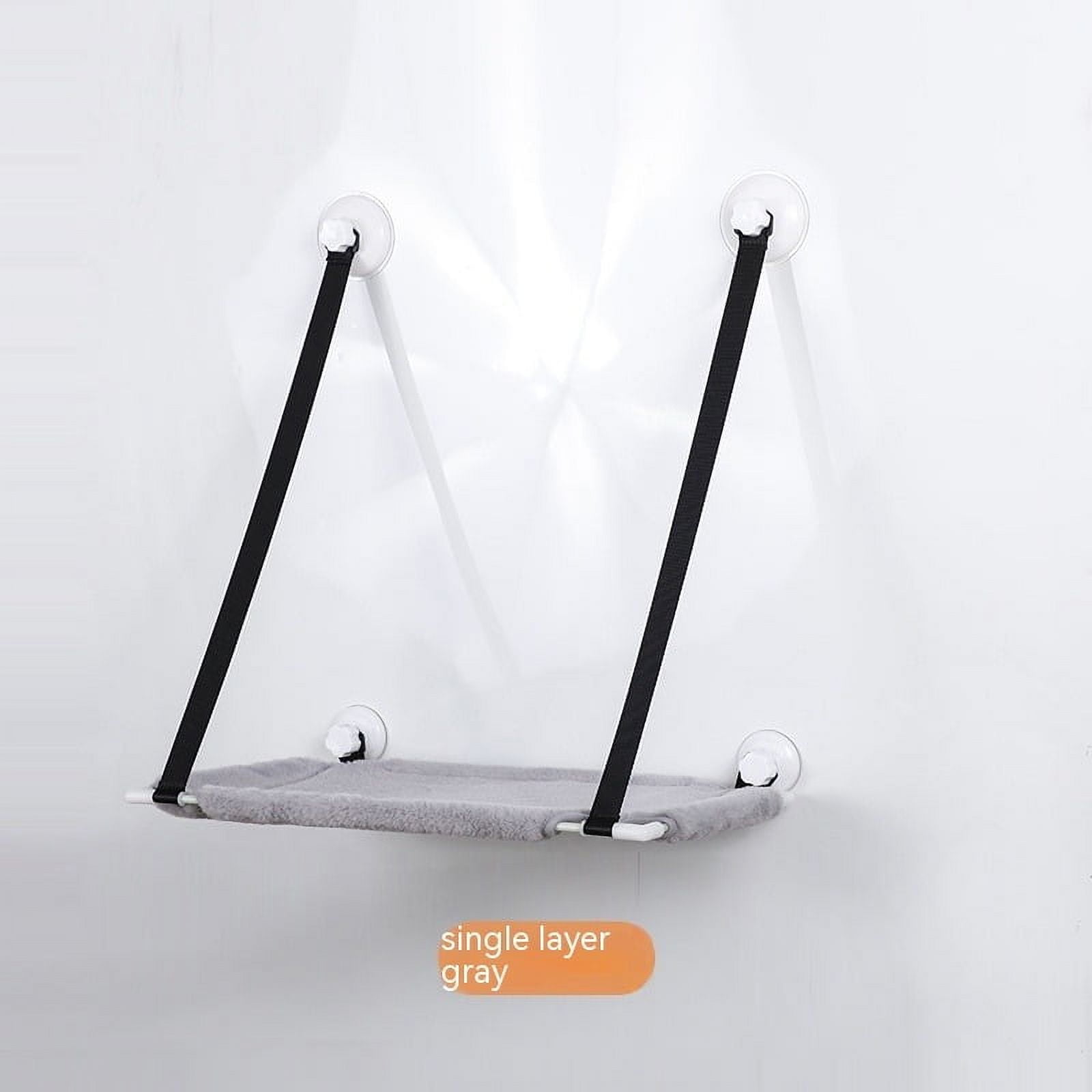 Cat Hammock for Window, Cat Bed Sunny Seat Safety and Space Saving Window Mounted Cat (Premium Set)