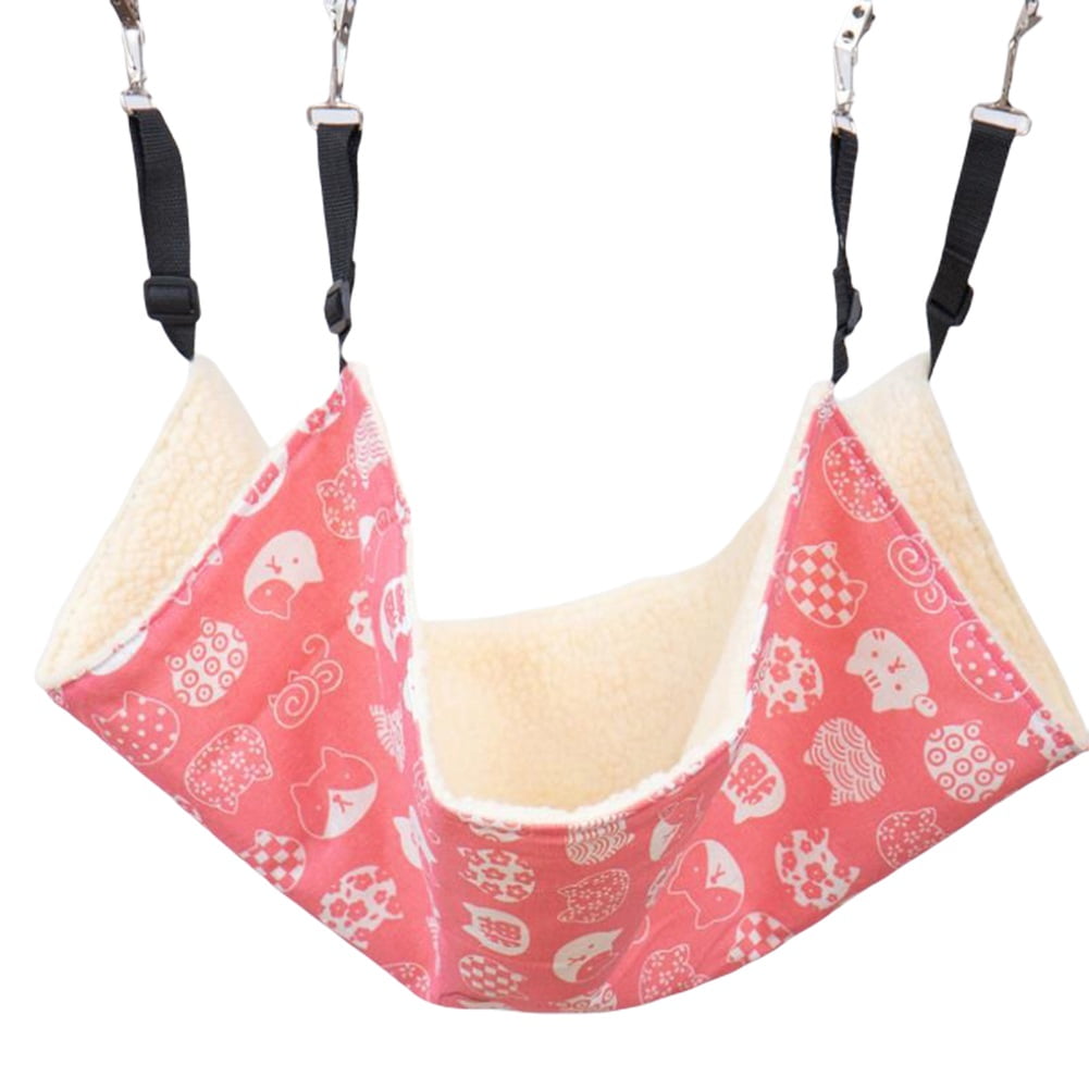 Cat Hanging Hammock, 14"/19"/23" Pet Comfortable Bed, Pet Cage Hammocks for Cats Ferret Small