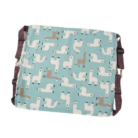 Cat Hanging Hammock Bed with Adjustable Straps for Rabbits, Kittens, Hamsters, Chinchillas, Small Animals Measure 22.8x18.9inch Breathable Alpaca