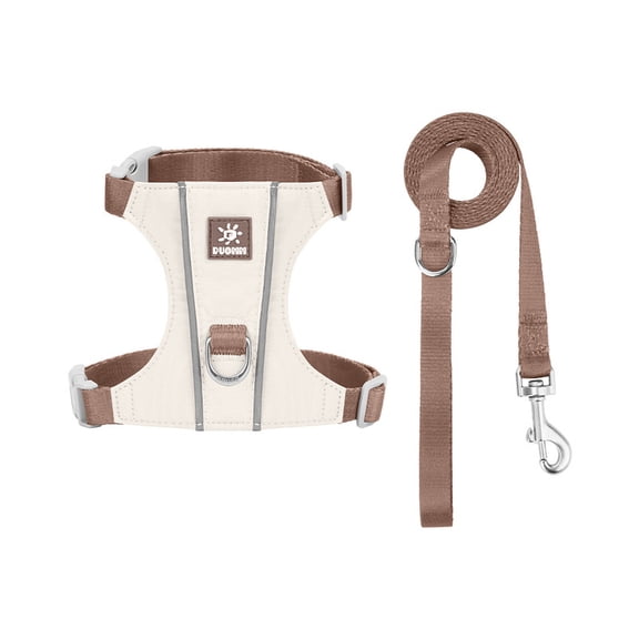 Cat Harness Adjustable No Pull and Leash Set, Soft Breathable Escape Proof Walking Harness for Small Medium Cats