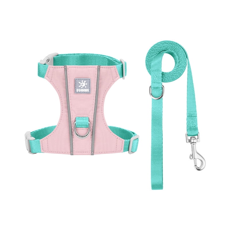 Cat Harness Adjustable No Pull and Leash Set, Soft Breathable Escape Proof Walking Harness for Small Medium Cats