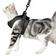 thumbnail image 1 of Cat Harness Escape Proof Small Cat and Dog Vest Harness with Reflective Strap Soft Mesh Adjustable Cat Walking Jacket for Kitten, 1 of 13