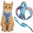 thumbnail image 1 of Cat Harness and Leash, 2026 New Escape-Proof Cat Harness Set, Adjustable Step-in Pet Harness for Walking for Small Medium Dogs/Cats(Blue,L(for 8.8-16.5 IB)), 1 of 8