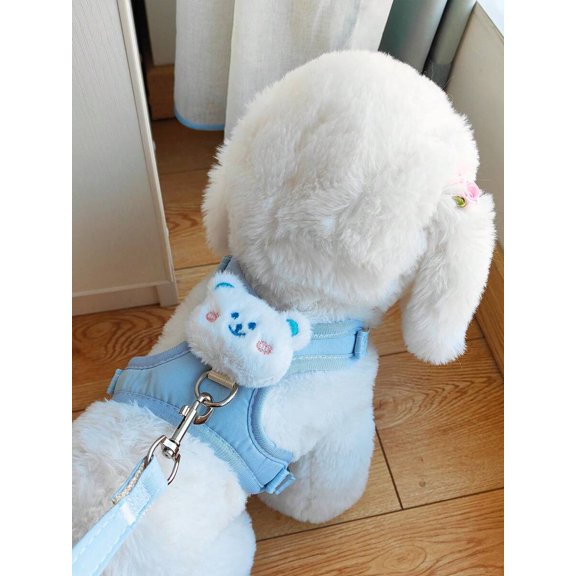 "Cat Harness Leash Set, H-Type Anti-Escape Adjustable Walking Vest, Outdoor Use For Cats"