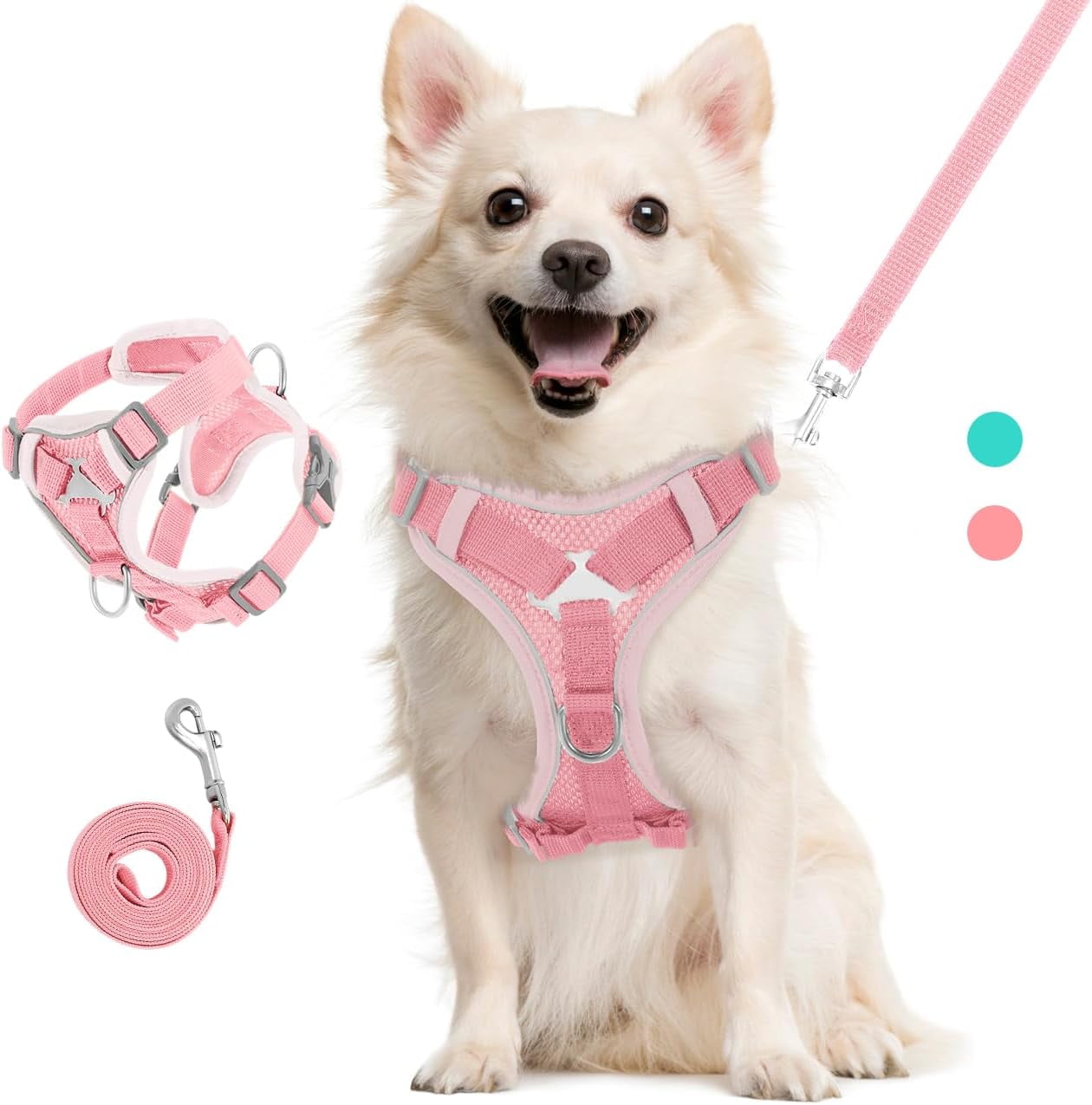 Picture of Cat Harness and Leash Set for Walking, Adjustable Kitten Vest Harness ...