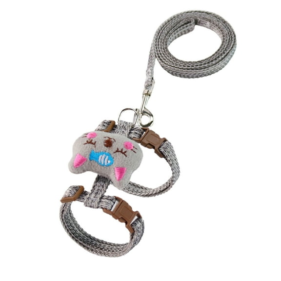 Cat Harness and Leash Set for Small to Meddle Cats Adjustable Cat Vest Harness with Reflective Cat Vest