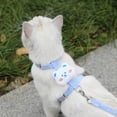 thumbnail image 1 of Cat Harness and Leash Sets Adjustable Dog Harness for Small Dog Leash Breashable Pet Harness Out Walking Dog Strap, 1 of 10