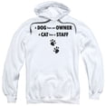 thumbnail image 1 of - Cat Has A Staff - Pull-Over Hoodie - XXX-Large, 1 of 2