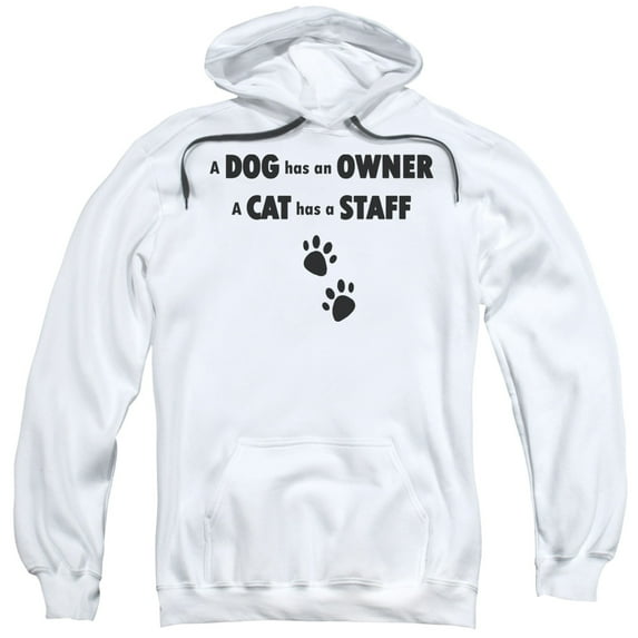 - Cat Has A Staff - Pull-Over Hoodie - XXX-Large