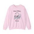thumbnail image 1 of Cat Heart Sweatshirt, Heart Sweatshirt, Cat Sweatshirt, Valentine's Day Sweatshirt, 50/50 Cotton-Poly Animal Sweatshirt 122, 1 of 49