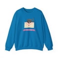 thumbnail image 1 of Cat Heart Sweatshirt, Love Sweatshirt, Cat Sweatshirt, Valentine's Day Sweatshirt, 50/50 Cotton-Poly Animal Sweatshirt 124, 1 of 41