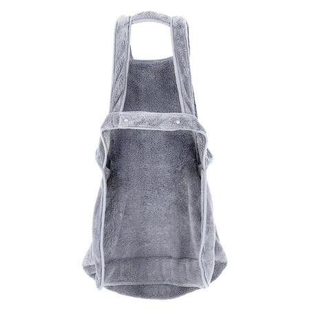 Cat Holder Carrier Apron Soft Comfortable Velvet Indoors Hands-Free