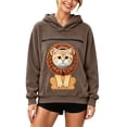 thumbnail image 1 of Cat Hoodie with Pouch Pet Carrier Hoodies Dog Kangaroo Pocket Sweatshirt Hooded Pet Carrier Pullover with Pet Pocket, 1 of 5
