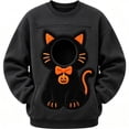 thumbnail image 1 of Cat Hoodie with Pouch Pet Carrier Hoodies Dog Kangaroo Pocket Sweatshirt for Puppy Kitten Dogs Holder, 1 of 4