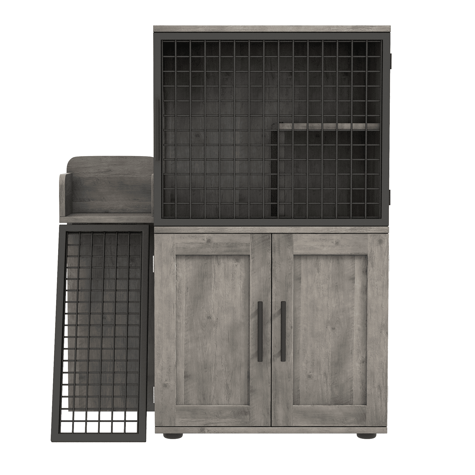 Cat House Iron Frame, Storage Cabinet Cat Nest, Cat House Cat Litter ...