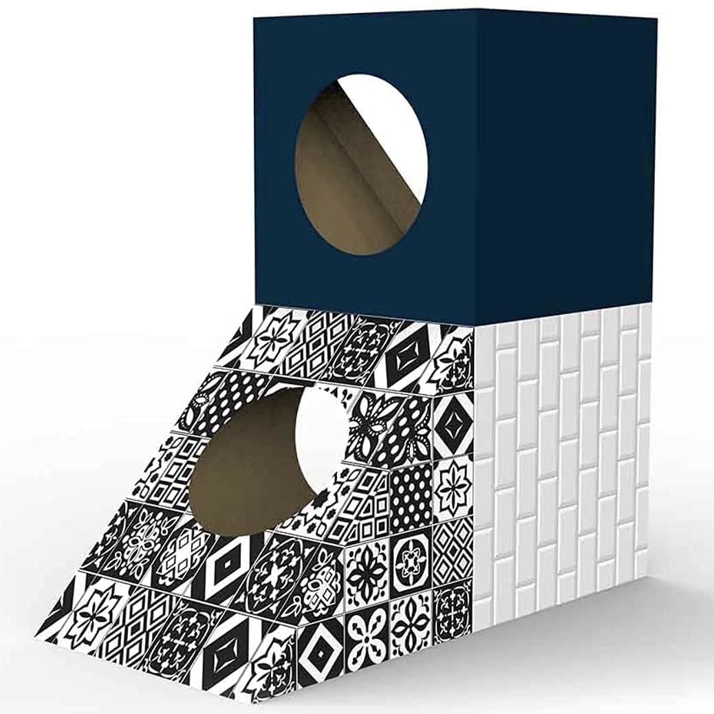 Cat House and Scratcher