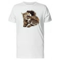 thumbnail image 1 of Cat Hugs Cute Kitten T-Shirt Men -Image by Shutterstock, Male 3X-Large, 1 of 4