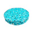thumbnail image 1 of Cat Hunting Tunnel Toy, Double Layer Seek Cover Pounce Mat, Interactive Boredom Relief Fabric Activity Center for Indoor Feline, Blue, 1 of 4