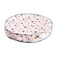 thumbnail image 1 of Cat Hunting Tunnel Toy, Double Layer Seek Cover Pounce Mat, Interactive Boredom Relief Fabric Activity Center for Indoor Feline, Dark Blue, 1 of 4