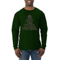 thumbnail image 1 of Cat I Am Your Father Cat Lover Mens Long Sleeve Shirt, Forest Green, Large, 1 of 5