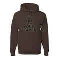 thumbnail image 1 of Cat I Am Your Father Cat Lover Unisex Graphic Hoodie Sweatshirt, Brown, Small, 1 of 5