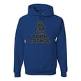 thumbnail image 1 of Cat I Am Your Father Cat Lover Unisex Graphic Hoodie Sweatshirt, Royal, Small, 1 of 5