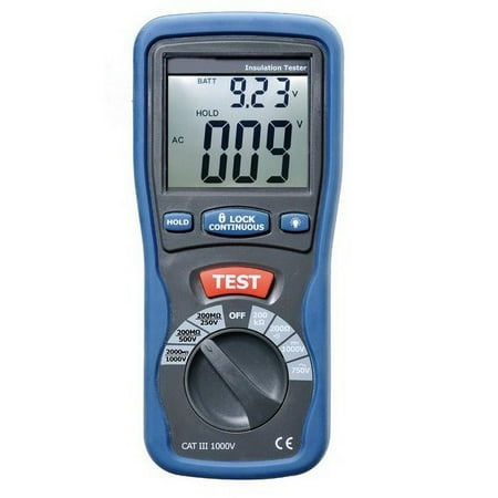 Cat III Megohmeter Digital Insulation Tester