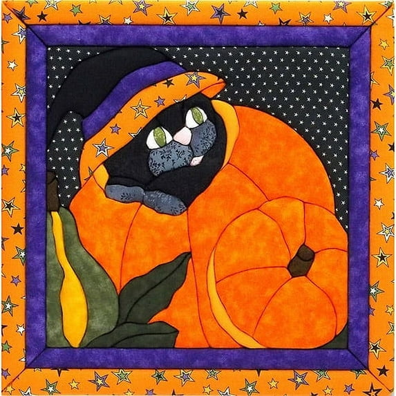 Cat In A Hat Quilt Magic Kit, 12" x 12"