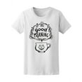 thumbnail image 1 of Cat In Cup Good Morning Tee Women's -Image by Shutterstock, 1 of 2
