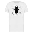 thumbnail image 1 of Cat In Space Consists Of Stars Tee Men's -Image by Shutterstock, 1 of 2
