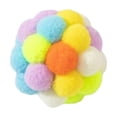 thumbnail image 1 of Cat Interactive Toys, Colorful Pom-Pom Cat Toys 4Cm 6-Pack - Catnip-Free Interactive, Handmade Pet-Safe, Bright Colors, Durable, Easy To Play - For Cats, Bonding, Exercise, Mental, 1 of 5