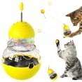 thumbnail image 1 of Cat Interactive Toys for Indoor Cats Kitten Wand Toy Weight Loss Lose Kitty Tracking Balls Slow Food Dispenser Feeder Treat Dispensing Feeding Pet Supplies Birthday Gift, 1 of 6
