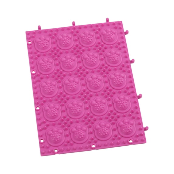 Cat Itching Massager Brush, Rose Red, 1 Pack Self Service Grooming Scratcher For Indoor Cats