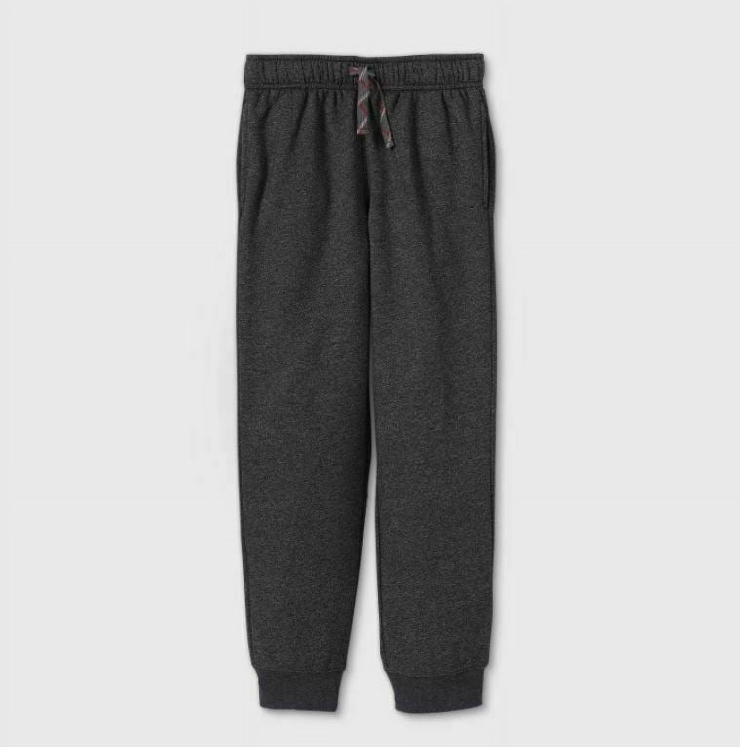 Boys' Fleece Jogger Pants - Cat & Jack™ Gray M