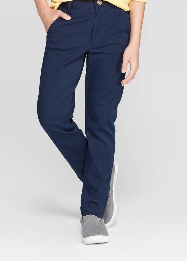 Cat and jack skinny uniform pants 2025