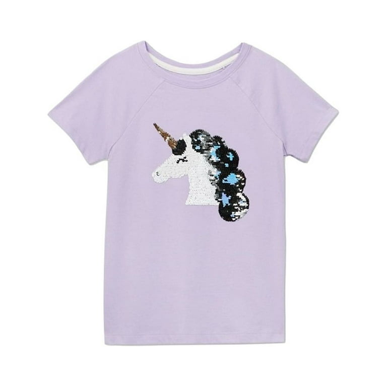 Cat & Jack Girls' Short Sleeve 'Unicorn' Graphic T-shirt - Large 10/12 –  Bargain Wright Liquidation