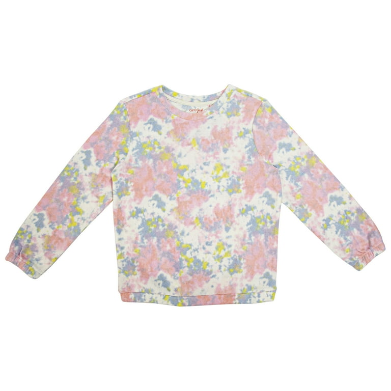 Tie dye cat best sale sweatshirt