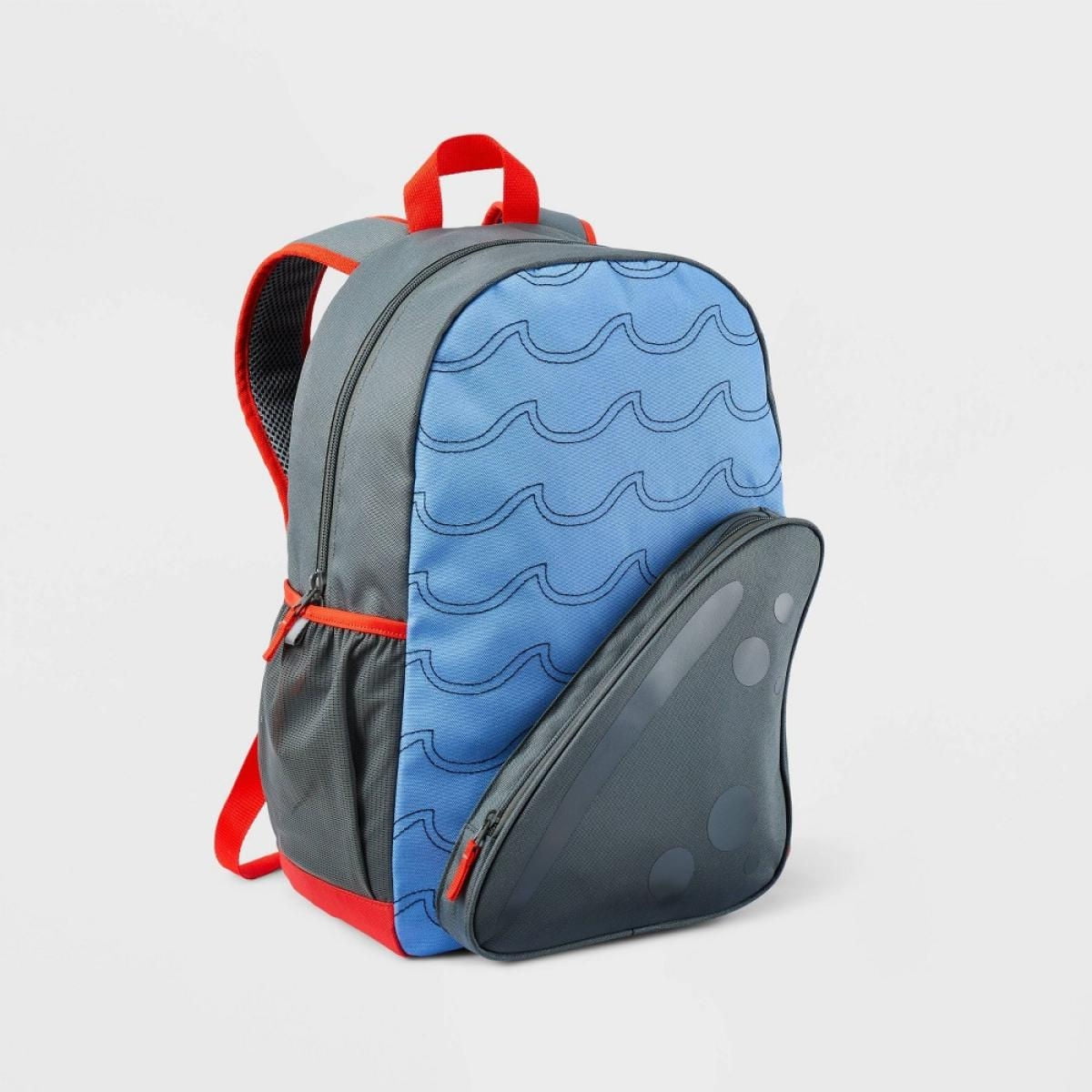 Cat and jack shark backpack discount