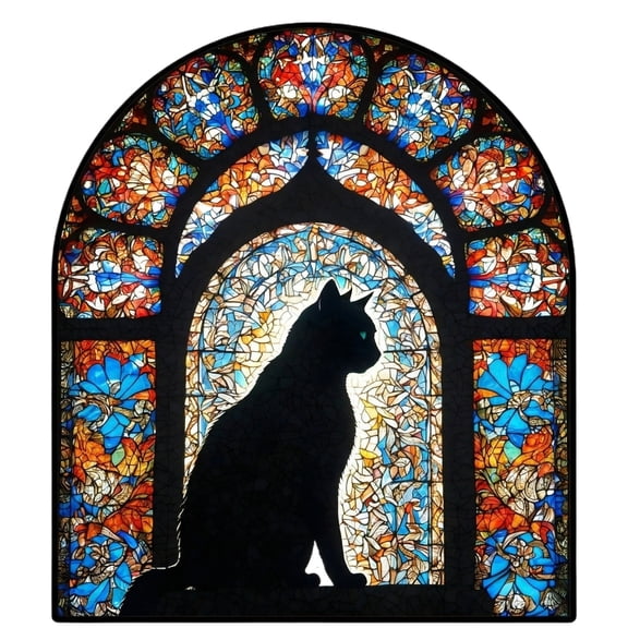 Cat Jigsaw Puzzle Irregular Shape Wooden Cat Puzzle 3.6Mm Thick Artistic Brain Teaser for Adults Challenging Decompression Toy C