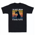 Cat Just I'm I'm Old You Like Mean Not Pretend I Men's Too Vintage To T
