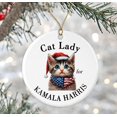Cat for Kamala MMF7 Harris Ornament, Childless Cat Ornament, Vote for