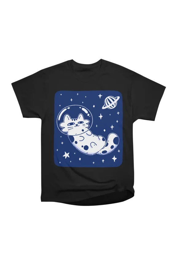 Cat Kette Comfort in Space T-Shirt Tee Gift For Him Merch For Her Apparel For Friend