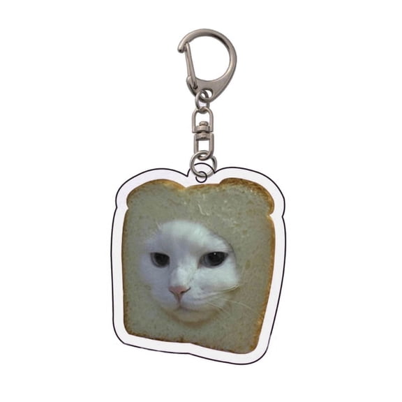 Cat Keychain Charms Kitten Pendant Cat Keyring Charm Bag Keyring Hanging Ornament Cell Phone Charms Decorations for Girl