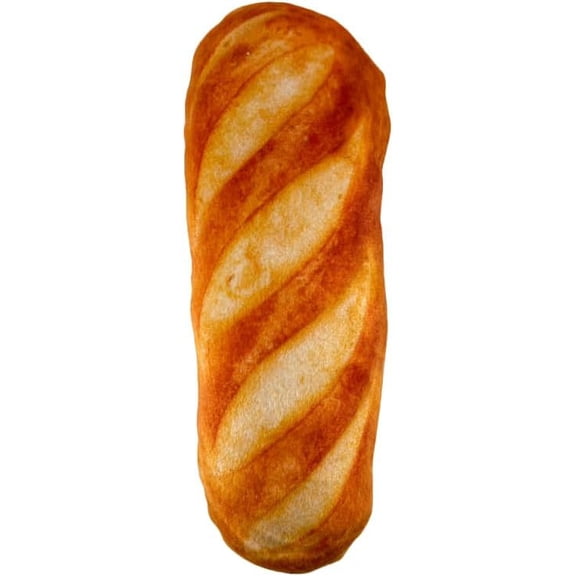 Cat Kicker Toys, Bread Cat Toys Dog Bread Loaf Chew Plush, Promotes Kitten Exercise, 7 x 2.75 inches